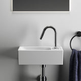 Ideal Standard i.life S Handwaschbecken 370x210x120mm Weiß, 1 Hahnloch rechts, ohne Überlauf