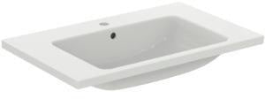 Ideal Standard i.life B Möbelwaschtisch 810 mm, 1 Hahnloch, mit Überlauf, Weiß