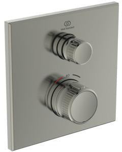 Ideal Standard Ceratherm Navigo Brausethermostat Unterputz eckig Chrom – 1 Verbraucher, DICHT-FIX