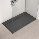 IDEAL STANDARD Ultra Flat S i.life Brausewanne 1400x800x30 mm Carraraweiß – Mineralguss mit Rutschhemmung