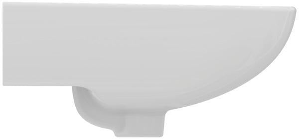 Ideal Standard Contour 21 Handwaschbecken 400 mm Weiß – 1 Hahnloch, ohne Überlauf