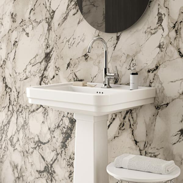 Ideal Standard Waschtisch Calla 615x500x175mm Weiß mit 1 Hahnloch und Überlauf