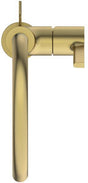 IDEAL STANDARD Joy Waschtischarmatur – Einhandhebelmischer mit Ablaufgarnitur, Brushed Gold, 169 mm Ausladung