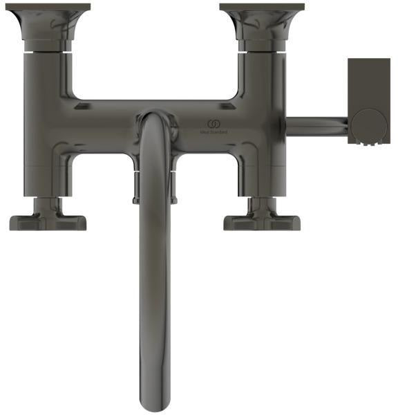 Ideal Standard Joy Neo Badearmatur, Aufputz, 190 mm Auslauf, Kreuzgriffe, Chrom