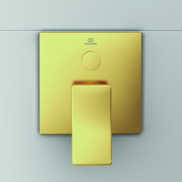 Ideal Standard Conca Badearmatur Unterputz Brushed Gold Einhandhebelmischer