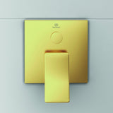Ideal Standard Conca Badearmatur Unterputz Brushed Gold Einhandhebelmischer