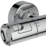 Ideal Standard Duschsystem Ceratherm T50 mit Brausethermostat und 1750 mm Schlauch in Chrom