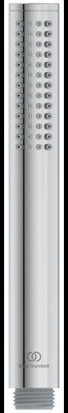 IDEAL STANDARD Duschsystem Ceratherm Solos mit Brausethermostat, Kopf- und Handbrause, Chrom