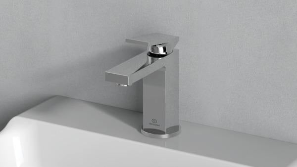 Ideal Standard Extra Waschtischarmatur 111 mm Ausladung ohne Ablaufgarnitur Silver Storm