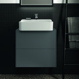 Ideal Standard Waschtischplatte Conca Keramik 602x373x6 mm Marmor Calacatta