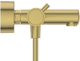 Ideal Standard Badethermostat AP Ceratherm T125 mit Pin-Griffen in Chrom – Aufputz DN 15