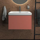 Ideal Standard Conca Waschtischunterbau 600 mm Weiß mit Push-Open-Auszug – MDF-Front, wandhängend