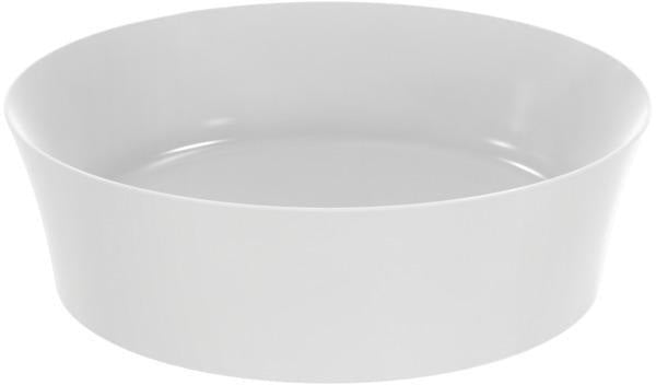 Ideal Standard Ipalyss Aufsatzwaschtisch 400x400mm Seidenweiß ohne Hahnloch ohne Überlauf