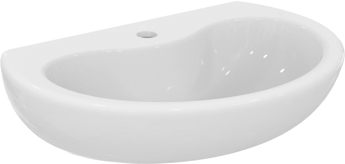 Ideal Standard Waschtisch Contour 21 Schools 600 mm Weiß ohne Überlauf – Wandmontage