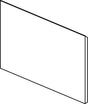 IDEAL STANDARD Schubladenfront Connect Air 500 mm, Weiß glänzend, für Waschtischunterschrank
