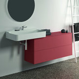 Ideal Standard WT-Unterschrank Conca, 2 Auszüge, ohne Ausschnitt, 1202x373x550 mm, Weiß
