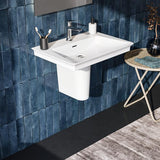 Ideal Standard La Dolce Vita Möbelwaschtisch 660 mm, 1 Hahnloch, mit Überlauf, Weiß