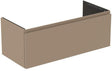 Ideal Standard Finesse Möbelwaschtischunterschrank 1000 mm mit Softclose-Auszug in Greige matt