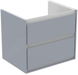 IDEAL STANDARD Connect Air Waschtischunterschrank 600 mm, 2 Auszüge, Weiß Glanz/Matt