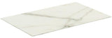 Ideal Standard Waschtischplatte Conca aus Keramik 802x505x6mm in Marmor Noir Desir