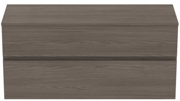 Ideal Standard Finesse Waschtischunterschrank 1202 mm, 2 Auszüge, Greige Matt
