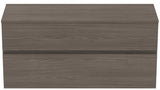 Ideal Standard Finesse Waschtischunterschrank 1202 mm, 2 Auszüge, Greige Matt
