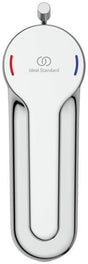 Ideal Standard Ceraplus Waschtischarmatur mit Ablaufgarnitur, 112 mm Ausladung, Chrom