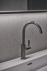 Ideal Standard Joy Waschtischarmatur mit hohem Auslauf, Brushed Gold, 169 mm, ohne Ablaufgarnitur