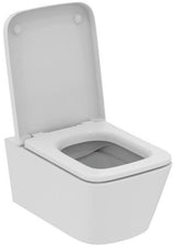 Ideal Standard Blend Cube WC-Paket wandhängend, randlos, mit SoftClosing-Sitz, 365x540x375 mm, Weiß