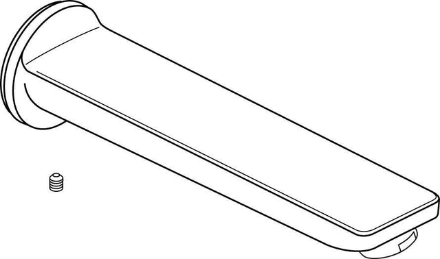 IDEAL STANDARD Auslauf für Wand-Waschtischarmatur, Chrom glänzend, A861322AA