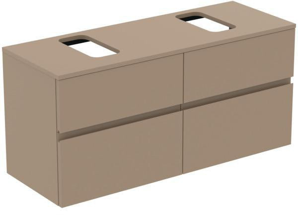 Ideal Standard WTUnterschrank Finesse 1202x440x558mm 4 Auszüge Greige matt