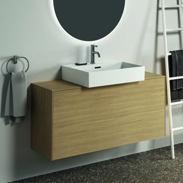 IDEAL STANDARD Handtuchring Conca rund in Brushed Gold – Wandmontage mit verdeckter Befestigung