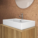 Ideal Standard Waschtisch Extra 700x450x150mm geschliffen Weiß mit 1 Hahnloch und Überlauf