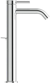 Ideal Standard Ceraline Nuovo Waschtischarmatur 135 mm mit Ablaufgarnitur und BlueStart, Chrom