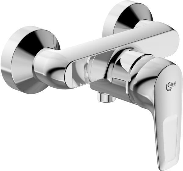 IDEAL STANDARD Ceramix Blue Brausearmatur AP, Ausladung 49 mm, Chrom, Einhandhebelmischer