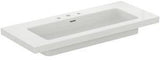 IDEAL STANDARD Extra Möbelwaschtisch 1210 mm, 3 Hahnlöcher, mit Überlauf, Weiß