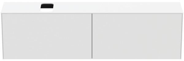 Ideal Standard Conca Waschtischunterschrank 1987 mm, 2 Auszüge, Push-Open, Weiß