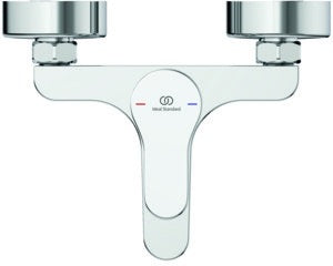IDEAL STANDARD Cerabase Badearmatur Aufputz 161mm Chrom – Einhandmischer mit Umstellung