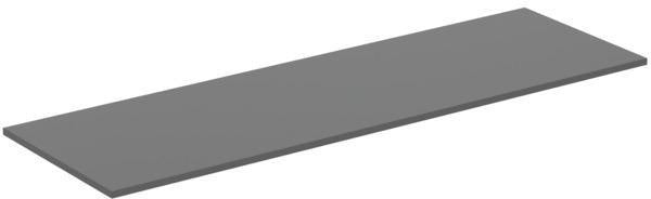 IDEAL STANDARD i.life B Waschtischplatte 1604x506x18 mm Quarzgrau matt ohne Ausschnitt
