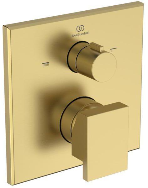 Ideal Standard Extra Badearmatur Unterputz Brushed Gold – Fertigmontageset