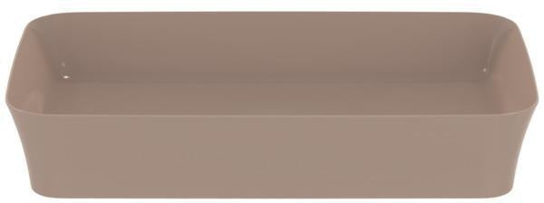 IDEAL STANDARD Ipalyss Schale 650x400x120 mm Seidenweiß – Aufsatzwaschtisch ohne Hahnloch & Überlauf