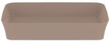 IDEAL STANDARD Ipalyss Schale 650x400x120 mm Seidenweiß – Aufsatzwaschtisch ohne Hahnloch & Überlauf