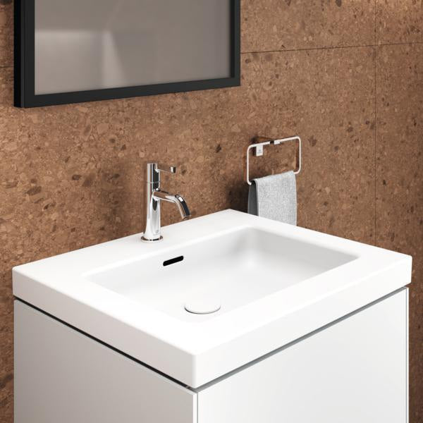 Ideal Standard Möbelwaschtisch Extra 610x510mm Weiß mit Überlauf und 1 Hahnloch