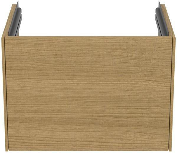 IDEAL STANDARD Conca Möbelwaschtischunterschrank 500 mm, 1 Auszug, Weiß Matt – Wandhängend mit Push-Open und Softclose