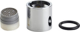 IDEAL STANDARD JADO Luftsprudler M18 x 1, komplett, verchromt – glänzende Chrom-Oberfläche