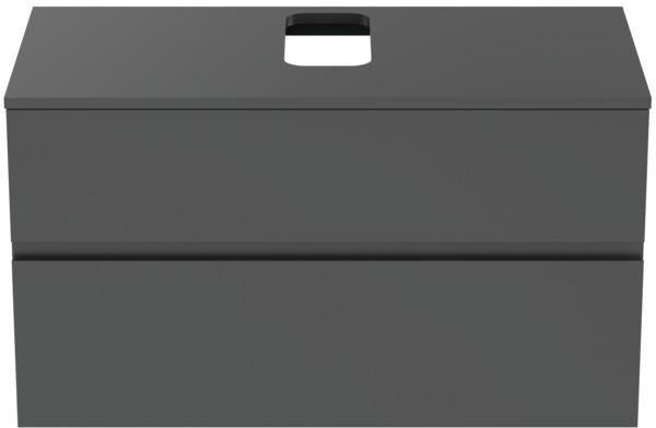 Ideal Standard Finesse Waschtischunterschrank 1002 mm, 2 Auszüge, Greige matt, wandhängend