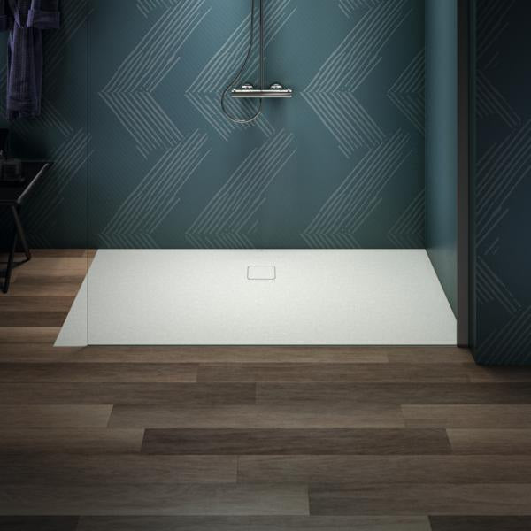 IDEAL STANDARD Ultra Flat Evo Rechteck-Brausewanne 1700x900x35 mm Seidenweiß mit Rutschhemmung