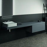 Ideal Standard Conca Konsole 1600x505x80 mm Weiß – Rechteckige Waschtischplatte