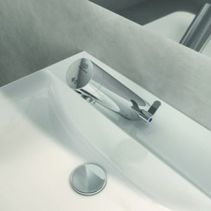 IDEAL STANDARD Sensorflow Sensor-Waschtischarmatur 120 mm Ausladung Batteriebetrieb Chrom