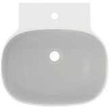 Ideal Standard Aufsatzwaschtisch Linda-X 500x480mm Weiß mit 1 Hahnloch & Überlauf